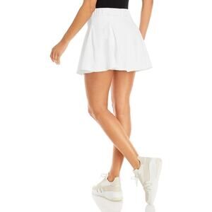 Year of Ours The Tennis Skort Athleisure Preppy Golf Country Club White L NWT